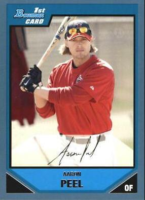 Aaron Peel #BP103 Baseball Cards 2007 Bowman Prospects