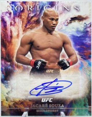 Jacare Souza #OA-JSZ Ufc Cards 2021 Panini Chronicles UFC Origins Autographs