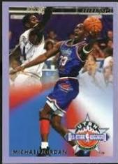 Michael Jordan 5 Prices 1993 Fleer All Stars Basketball Cards