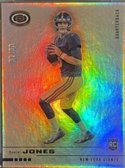 Daniel Jones [Gold] #DY3 Football Cards 2019 Panini Chronicles Dynagon