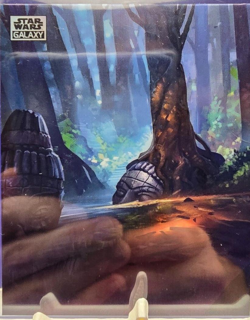 Gungan Sacred Place #AN-7 Star Wars 2024 Topps Chrome Galaxy Art of Naboo