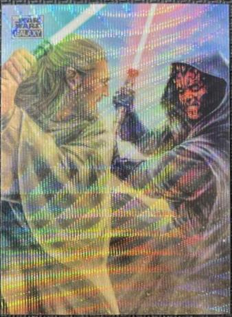 Warriors of the Force [Wave Refractor] #1 Star Wars 2024 Topps Chrome Galaxy