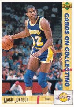 Magic Johnson: Cards on Collecting #180 Basketball Cards 1991 Upper Deck International