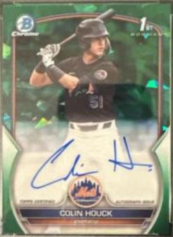 Colin Houck [Green Sapphire] #CDA-CH Prices | 2023 Bowman Draft 