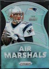 2015 TOM BRADY Panini SILVER Prizm cheapest Air Marshals Silver Die-Cut PSA 9 #AM8