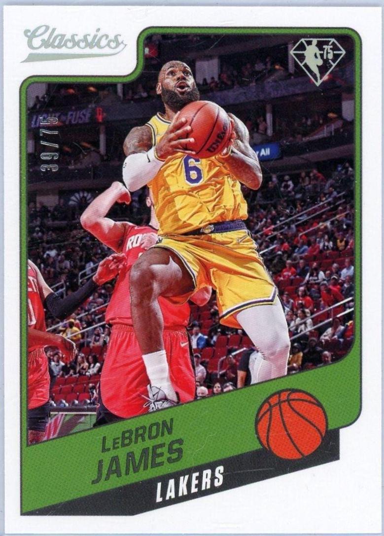 Lot popular LeBron James Chronicles 2021-22