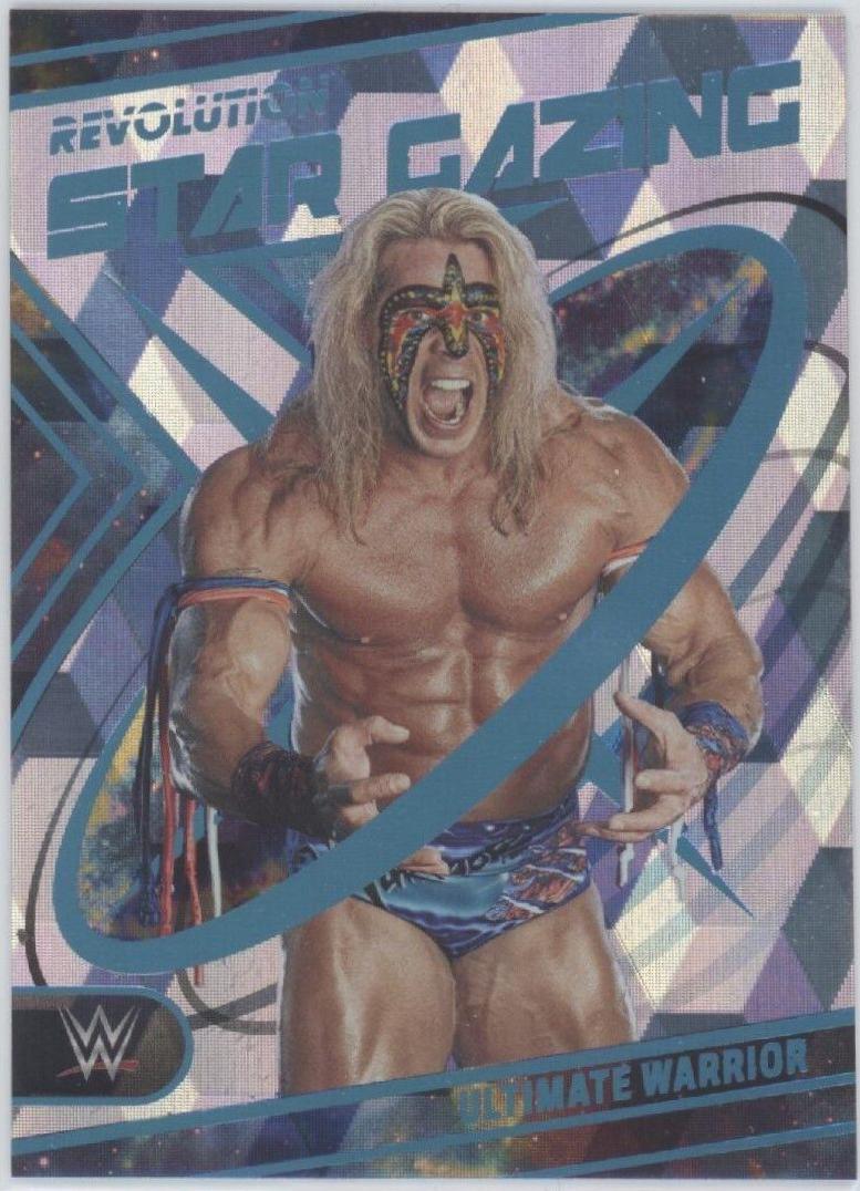 Ultimate Warrior [Cubic] #6 Wrestling Cards 2023 Panini Revolution WWE Star Gazing