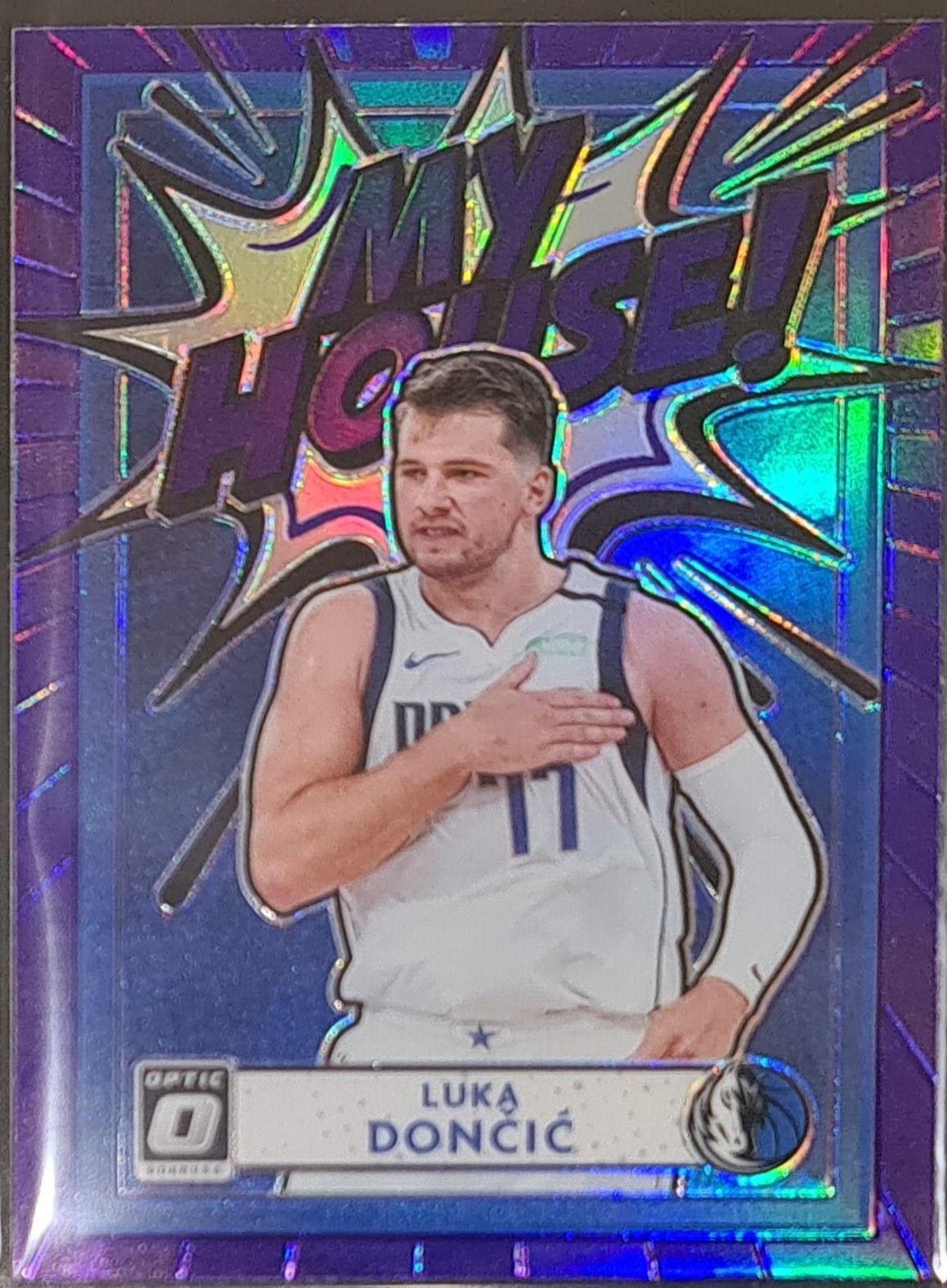 Luka doncic my house best purple prizm sgc 10