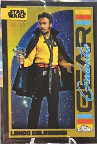 Lando Calrissian #GG-15 Star Wars 2024 Topps Chrome Galactic Gear