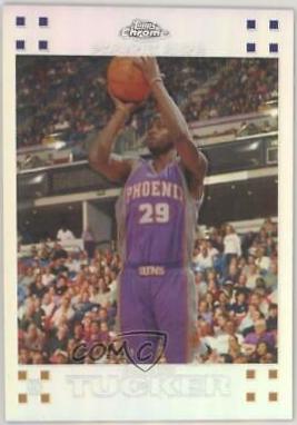 Alando Tucker [Refractor] #132 Basketball Cards 2007 Topps Chrome