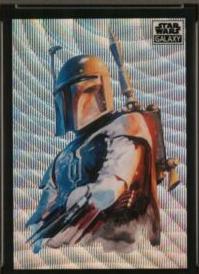 Boba Fett [Wave Refractor] #10 Star Wars 2022 Topps Galaxy Chrome