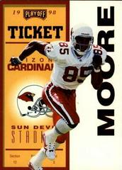 Rob Moore [Red] #1 Football Cards 1998 Playoff Contenders Ticket Prices