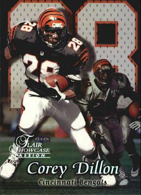 Corey Dillon #47 Football Cards 1999 Flair Showcase