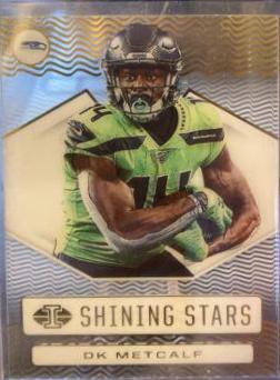 DK Metcalf #SS13 Football Cards 2020 Panini Illusions Shining Stars