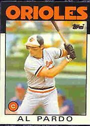 Al Pardo #279 Baseball Cards 1986 Topps Tiffany