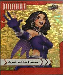 Agatha Harkness [Gold Linearity] #1 Marvel 2022 Upper Deck Annual Prices