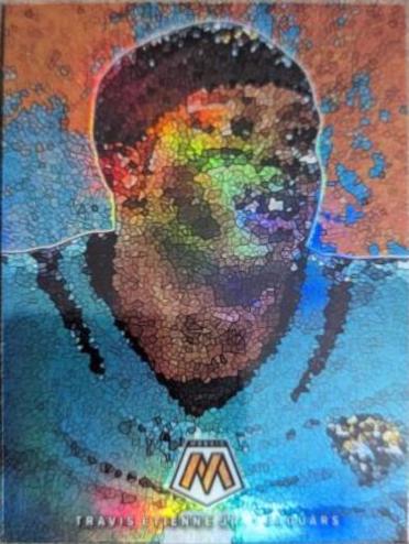 2021 Mosaic Peacock Case on sale Hit SSP Travis Etienne Rookie Card