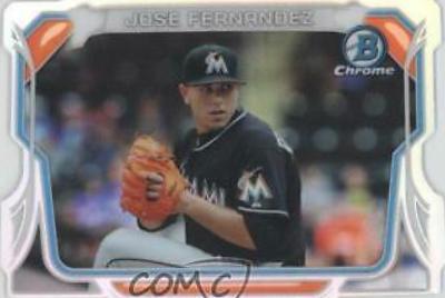 Jose Fernandez [Die Cut] #MC-JF Baseball Cards 2014 Bowman Chrome Mini Chrome