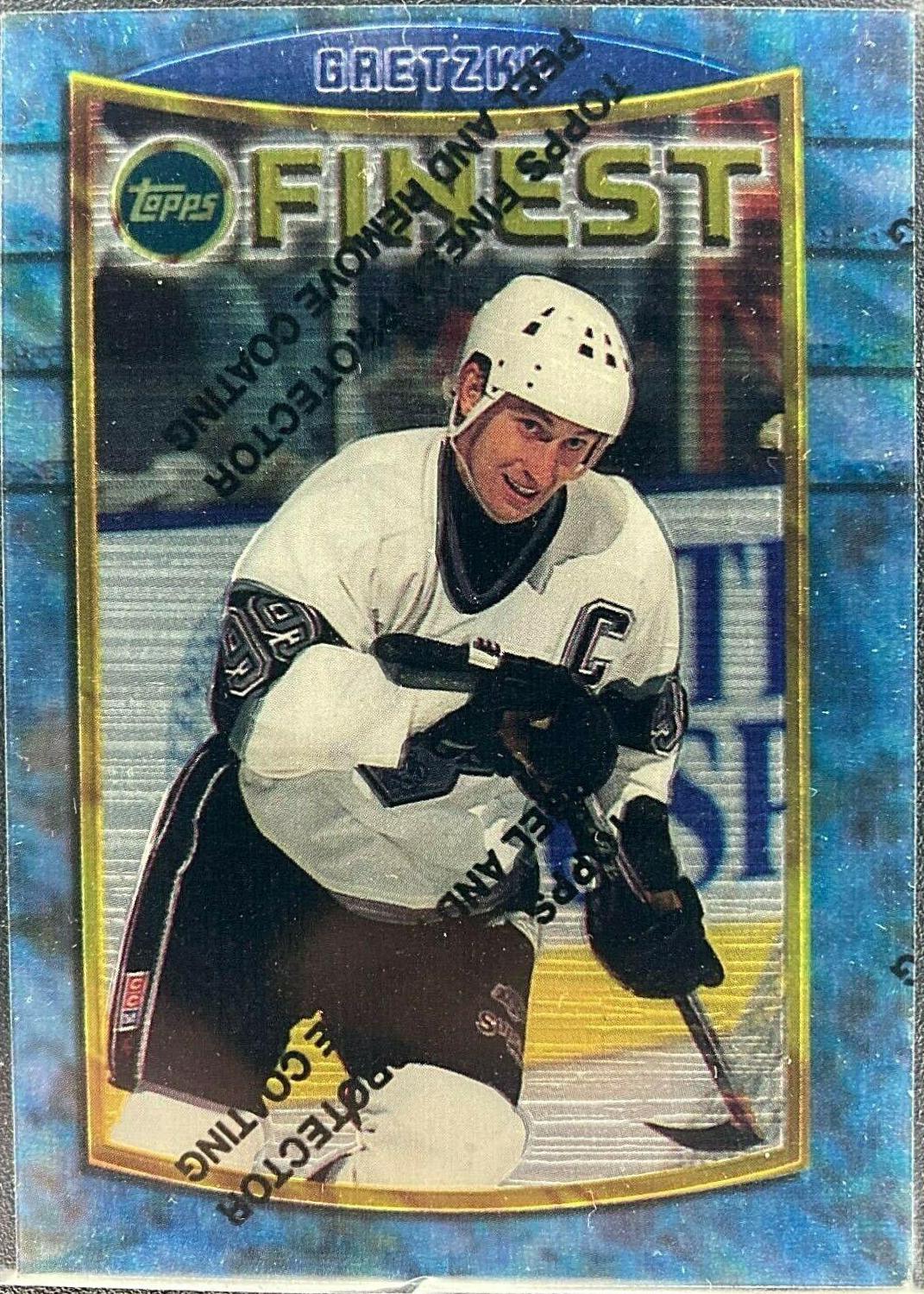 Wayne Gretzky [w/ Coating] #41 Hockey Cards 1994 Finest