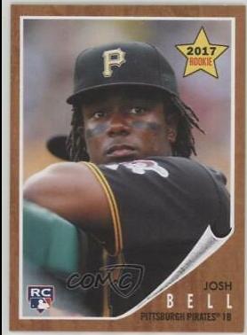 Josh Bell #23 Baseball Cards 2017 Topps Throwback Thursday