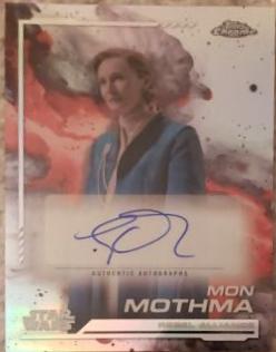 Genevieve O'Reilly as Mon Mothma #AU-GO Star Wars 2024 Topps Chrome Autograph