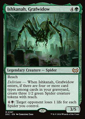 Ishkanah, Grafwidow #187 Magic Duskmourn: House of Horror Commander