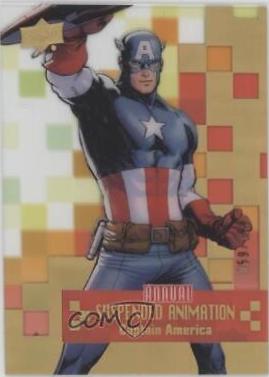 Captain America #1 Marvel 2022 Upper Deck Annual Suspended Animation