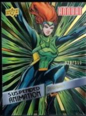 Jean Grey #35 Marvel 2023 Upper Deck Annual Suspended Animation