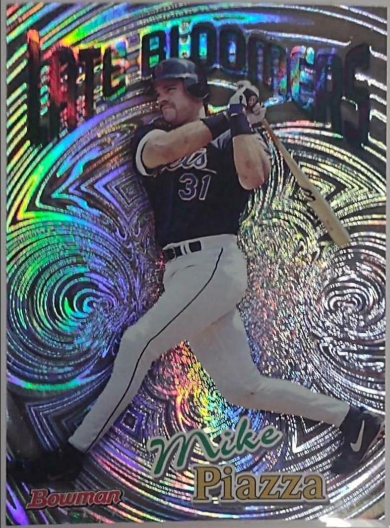 Mike Piazza #LB1 Baseball Cards 1999 Bowman Late Bloomers