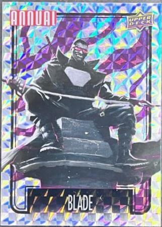 Blade #B1 Marvel 2022 Upper Deck Annual Backscatters