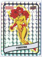 Firestar #B12 Marvel 2023 Upper Deck Annual Backscatters Prices