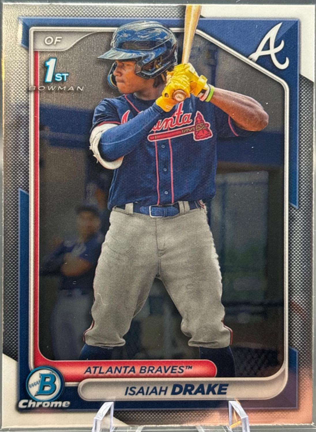 Isaiah Drake BCP21 Precios 2024 Bowman Chrome Prospects Tarjetas