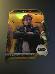 The Evacuation on Hoth [Gold Refractor] #ILY-3B Star Wars 2024 Topps Chrome I Love You I Know Prices