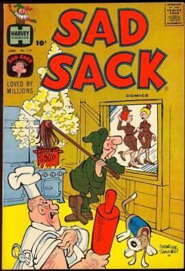 Sad Sack Comics #118 (1961) Comic Books Sad Sack Comics