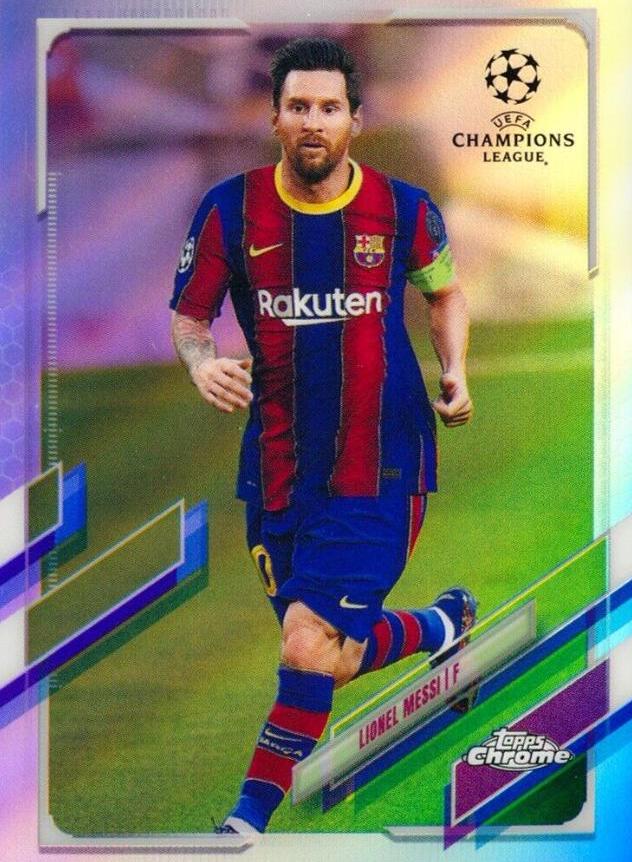 20-21 online Topps Stadium Club Chrome Lionel Messi Refractor #1 FC Barcelona