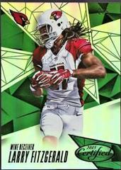 Larry Fitzgerald [Mirror Green] #78 Football Cards 2015 Panini Certified Prices