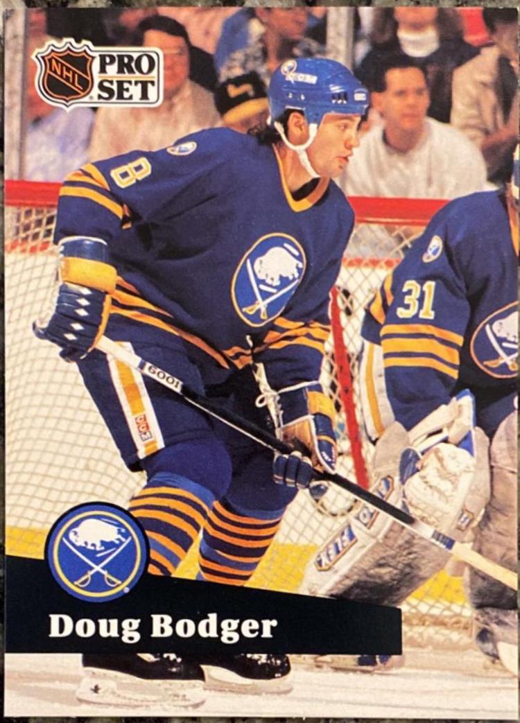 Doug Bodger [French] #19 Prices | 1991 Pro Set | Hockey Cards