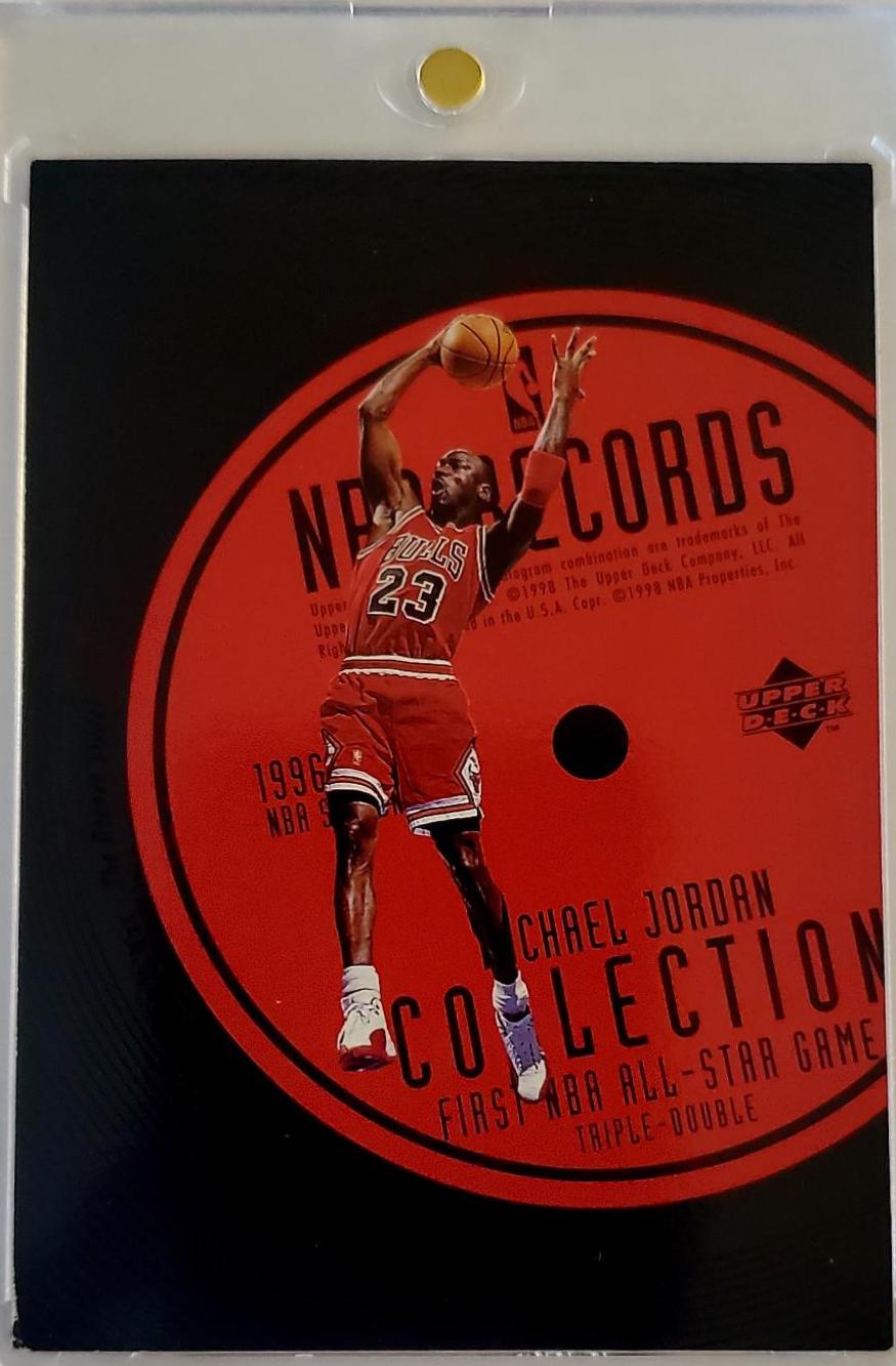 1998 NBA Records Upper high quality Deck Michael Jordan Card