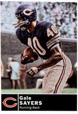 Gale Sayers [Mini Pigskin 50] #64 Football Cards 2010 Topps Magic