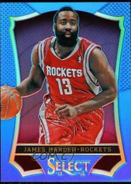 James Harden [Blue Prizm] #2 Basketball Cards 2013 Panini Select