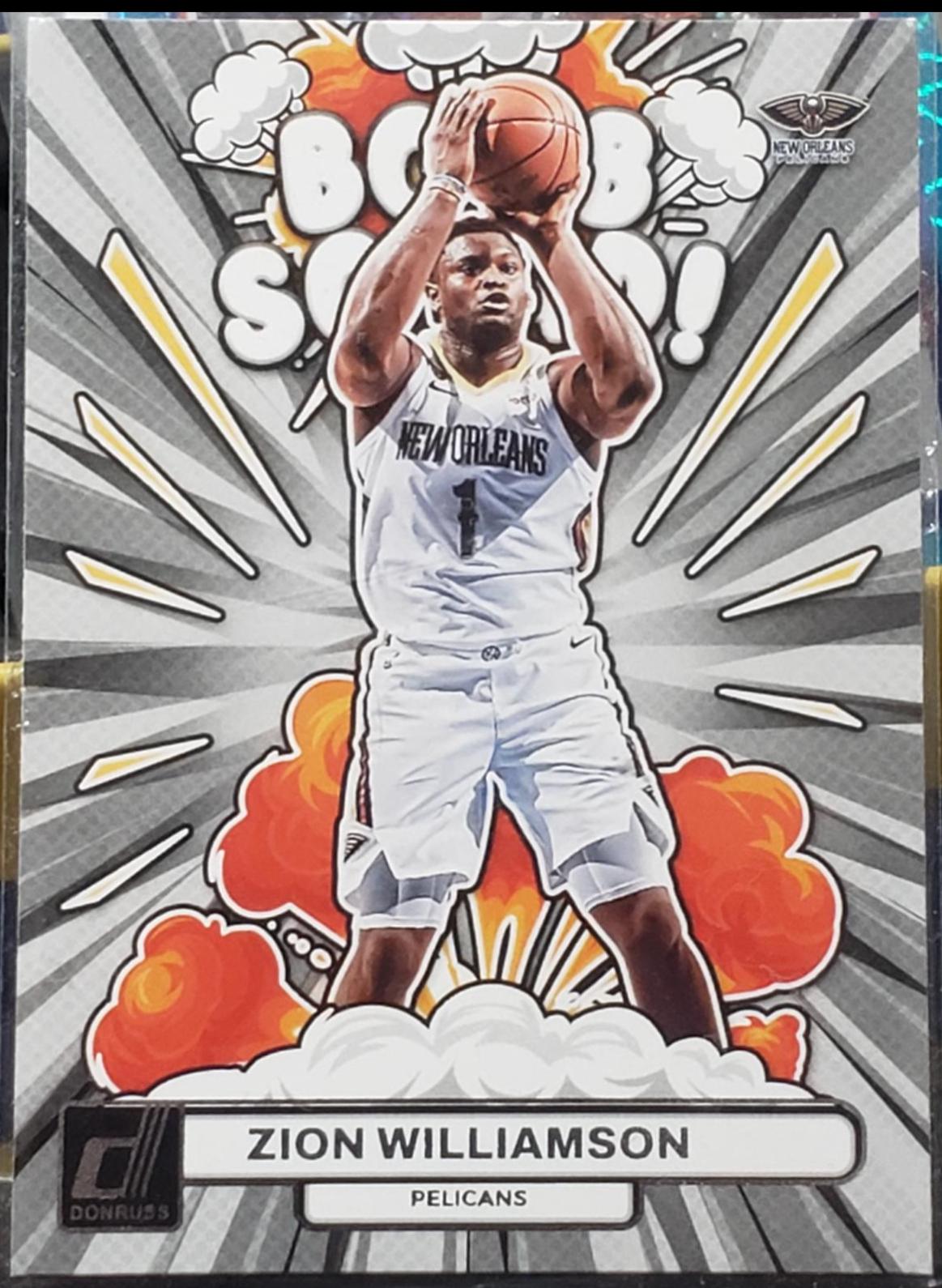 Zion Williamson #9 Prices | 2023 Panini Donruss Bomb Squad | Basketball ...