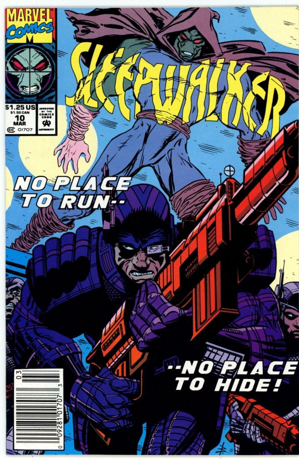 Sleepwalker [Newsstand] #10 (1992) Comic Books Sleepwalker