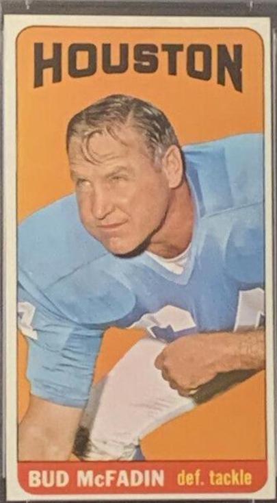 Bud McFadin #81 Football Cards 1965 Topps