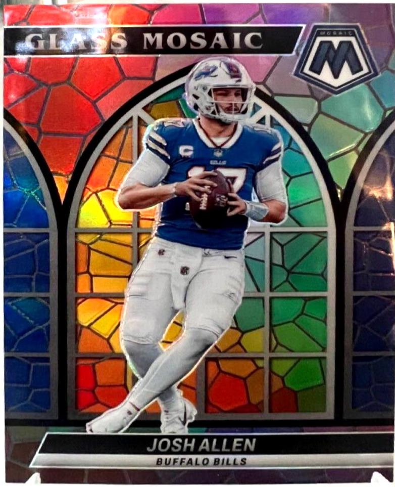 2022 Josh Allen Mosaic Stanined Glass Case Hit SP cheapest