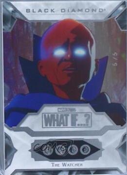 The Watcher [Diamond] #BD20 Marvel 2023 Upper Deck What If Black Diamond Stone Relic