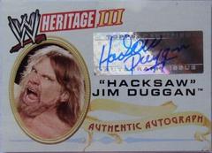 Hacksaw Jim Duggan Wrestling Cards 2007 Topps Heritage III WWE Autographs Prices