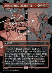 Indomitable Creativity [Foil] #72 Magic Outlaws of Thunder Junction Breaking News Prices