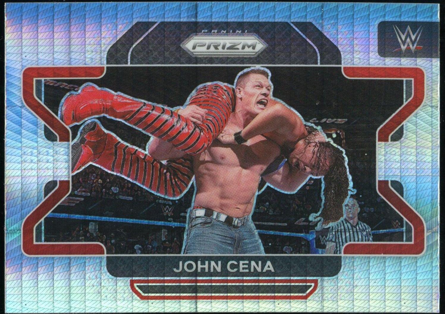 John Cena [Hyper Prizm] #45 Wrestling Cards 2022 Panini Prizm WWE