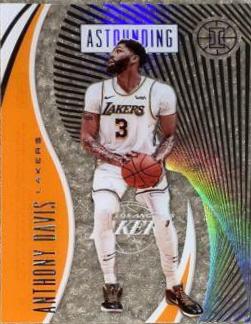 Anthony Davis [Orange] #15 Basketball Cards 2019 Panini Illusions Astounding