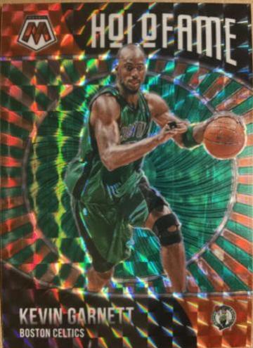 Kevin Garnett #6 Basketball Cards 2020 Panini Mosaic HoloFame